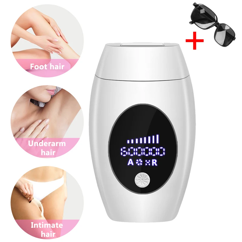 

Ipl Hair Removal 600000 Flash Professional Ipl Hair Removal Home Use Epilator LCD Pulsed Light Mini Portable Laser Hair Removal