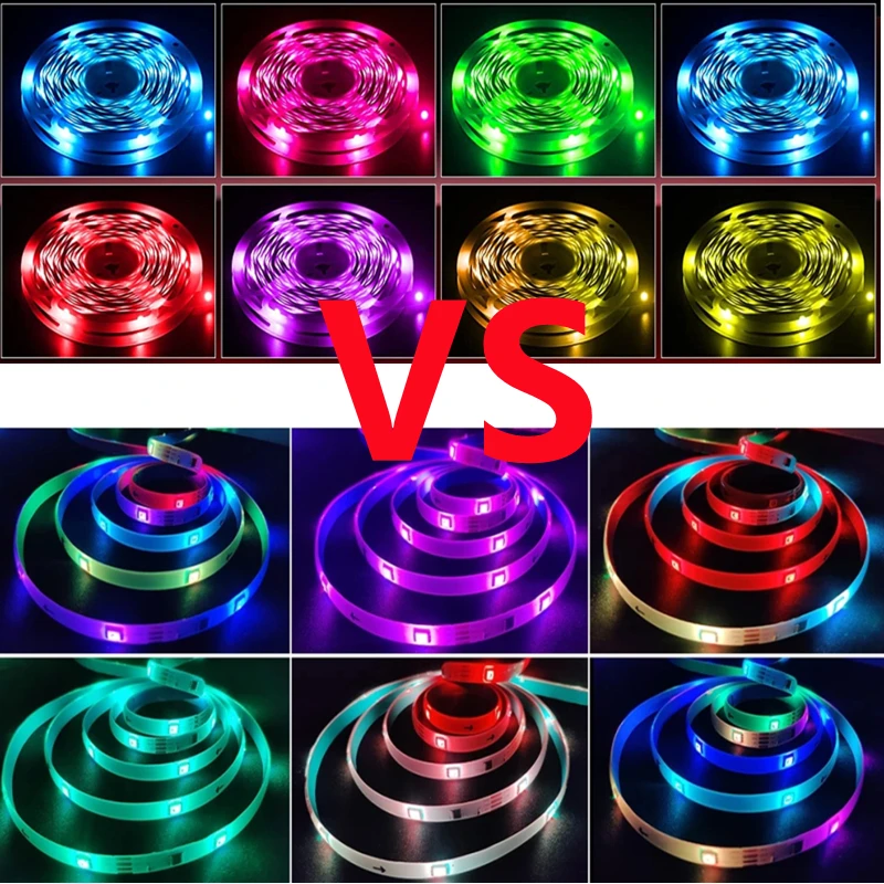 Светодиодная лента RGBIC Dreamcolor 5050 RGB WS2811 водонепроницаемая 15 м 20 30 пульт