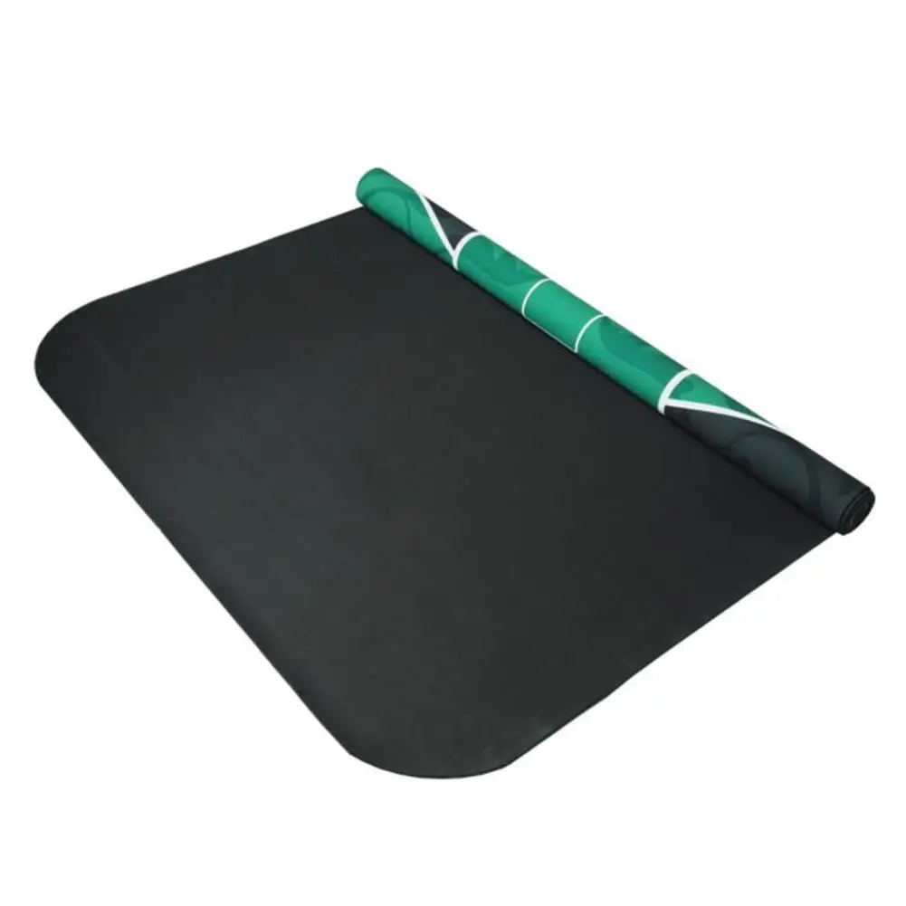 

1.2X0.6m Deluxe Suede Rubber Texas Hold'em Pokers Tablecloth with Flower Pattern Casino Poker Set Board Game Mat Poker Accessory