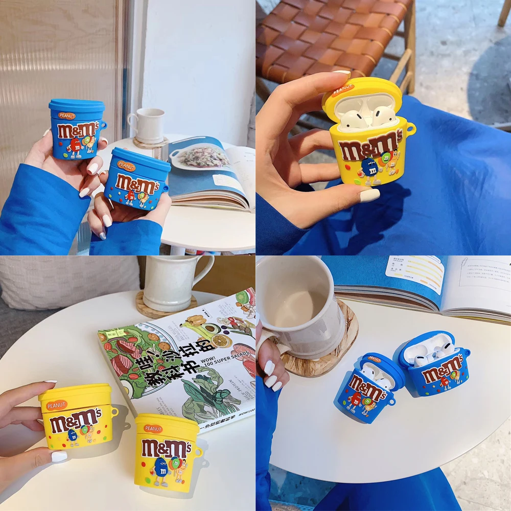 Мультфильм 3D смайлик м молока фасоли Беспроводной Bluetooth гарнитура силиконовый