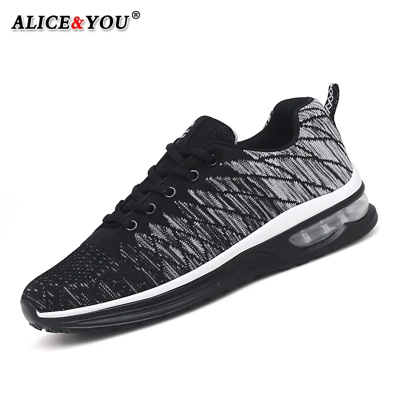 Мужская повседневная обувь дышащая для влюбленных Модная мужские кроссовки 9908