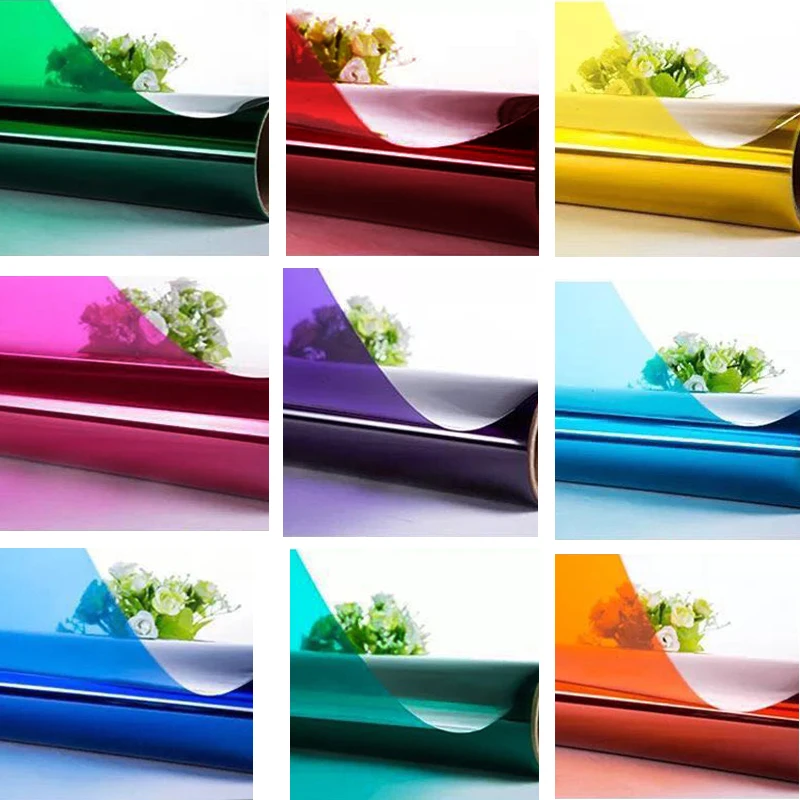 Мульти Цвет декоративная пленка для стекла УФ защита от вас интересуют прямые