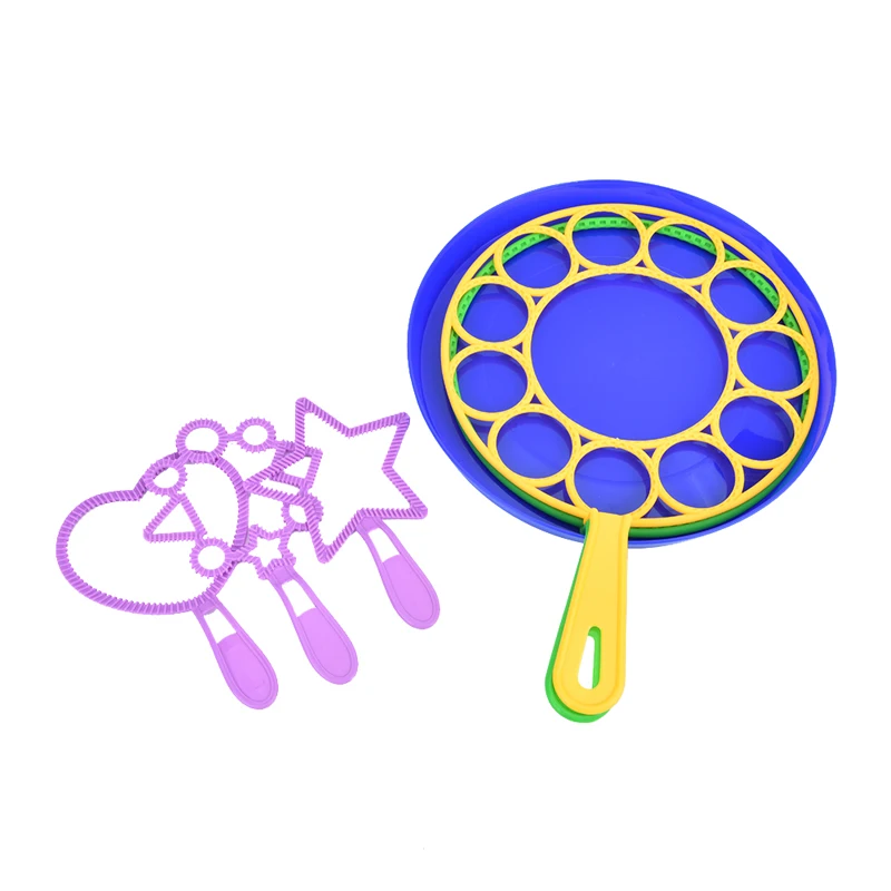 

Wand Tool Soap Bubble Blowing Toys Outdoor Fun Soap Bubbles Concentrate Stick Blowing Bubble Tray Kids Interactive Toys Kits