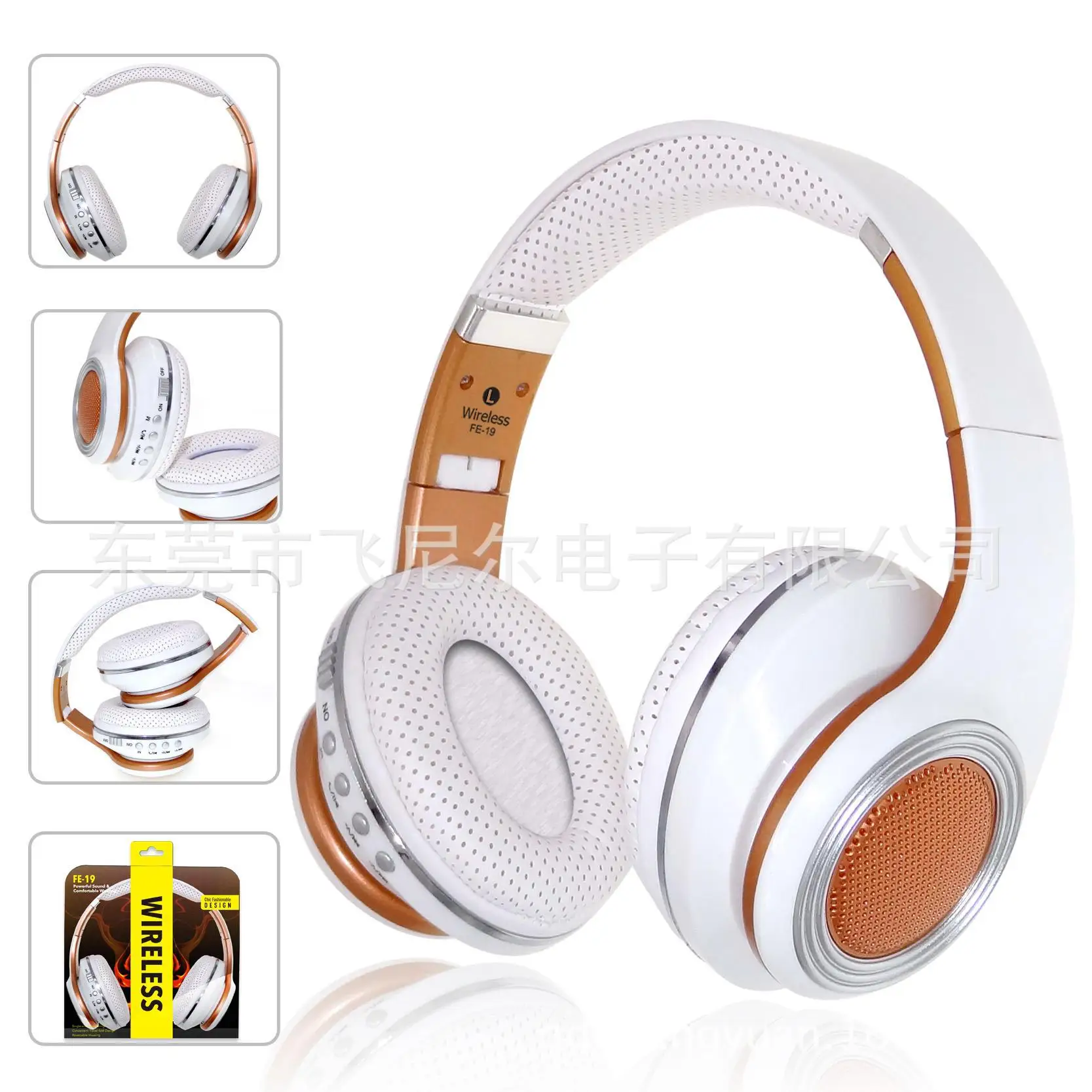 

Bluetooth headset 5.0 wireless card can be foldable