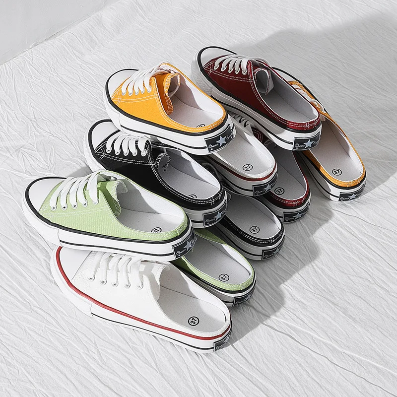 

5 colors shoes woman fashion Retro classic women shoes student Shoes low canvas shoes female women sneakers 25-1