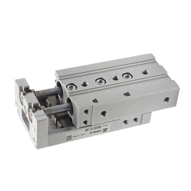 

MXS MXS12 MXS12-10 MXS12-20 MXS12-20A MXS12-30 MXS12-40 -50 -75 -100 D-M9BW Dual rod Rail air Slide guide cylinder Pneumatic