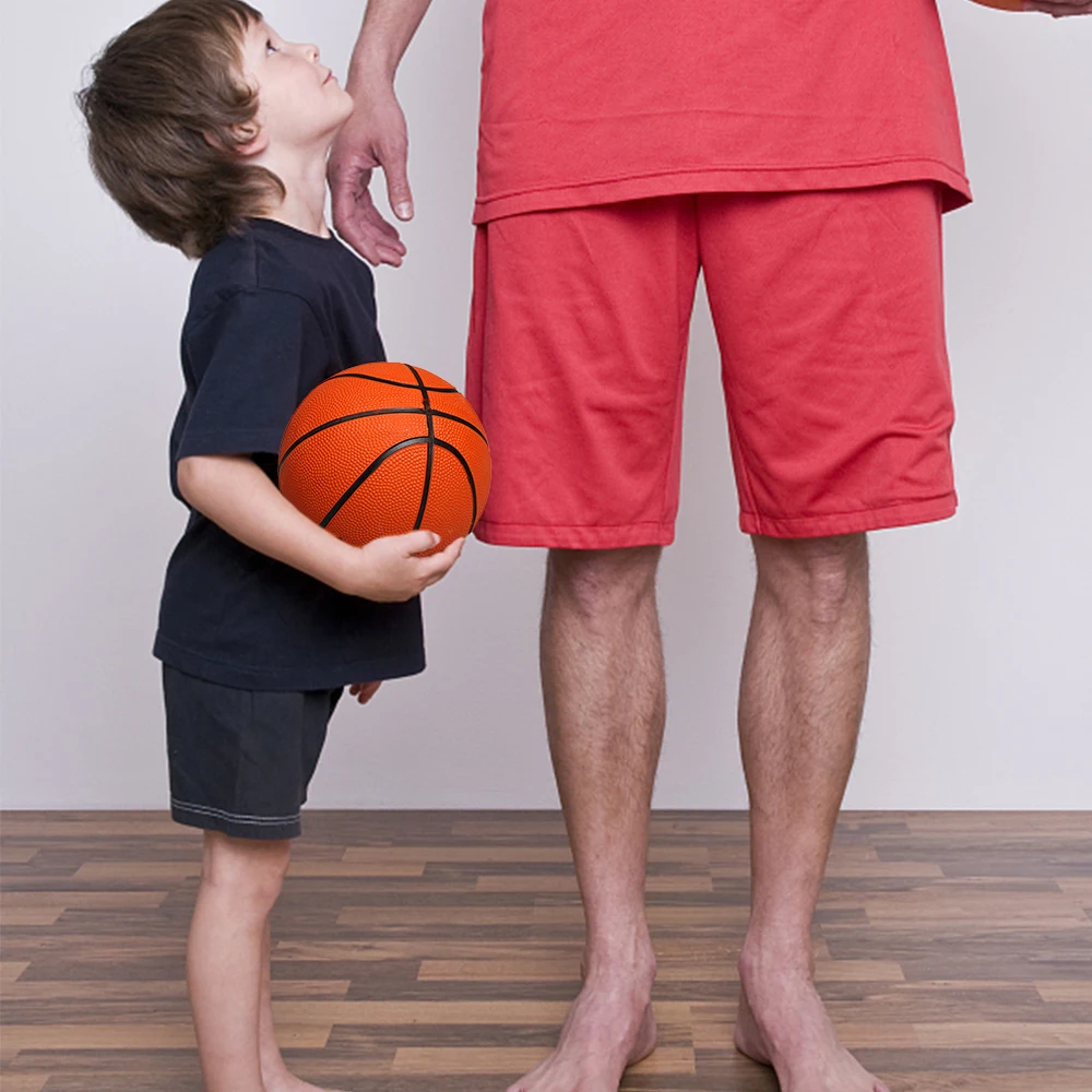 

3PCS Kids Mini Basketball Size 1 Indoor Outdoor Rubber Basketball with Inflation Pump