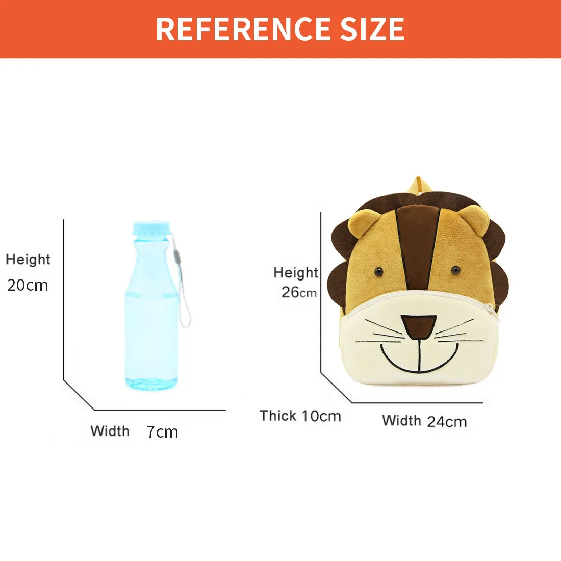 

Baby Plush Backpack Animal School Bags Cartoon Cute Plushback Children Bag Kindergarten Schoolbag Kids Backpack