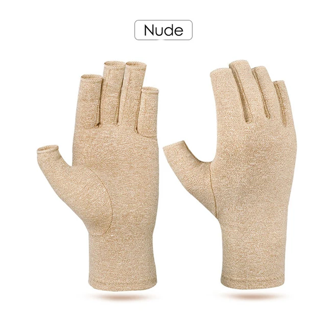 

1 Pair Compression Gloves Winter Arthritis Gloves Touch Screen Gloves Anti-arthritis Relief The Pain Warmth Gloves Gloves Black