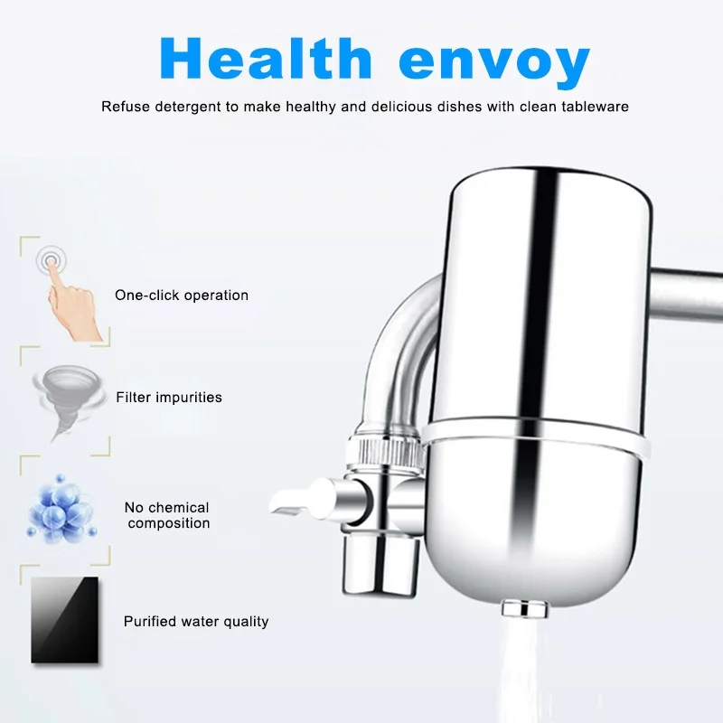 Новый кухонный кран фильтр для воды крепление фильтрация очиститель дома ванной