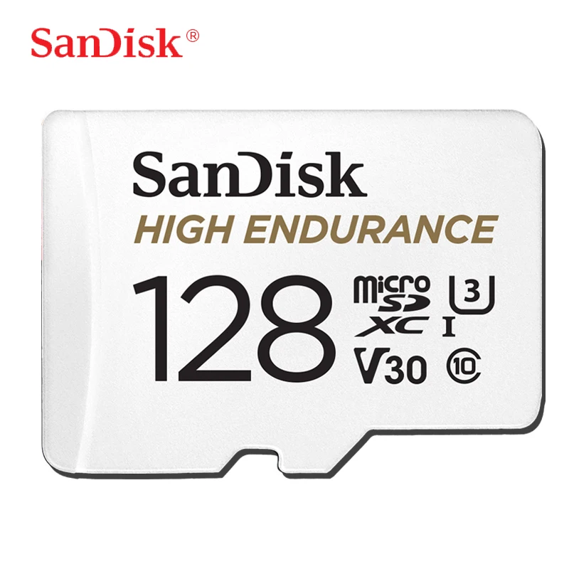 Карта памяти MicroSD SanDisk высокая производительность 32 ГБ 64 128 256 до 100 МБ/с. C10 скорость