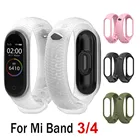 Ремешок для Mi Band 4, силиконовый ремешок из ТПУ, аксессуары для Xiaomi mi band 3, умные браслеты mi band 4