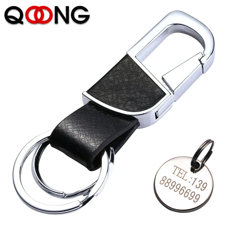 2019 изысканный Анти потери брелок из натуральной кожи персонализированный