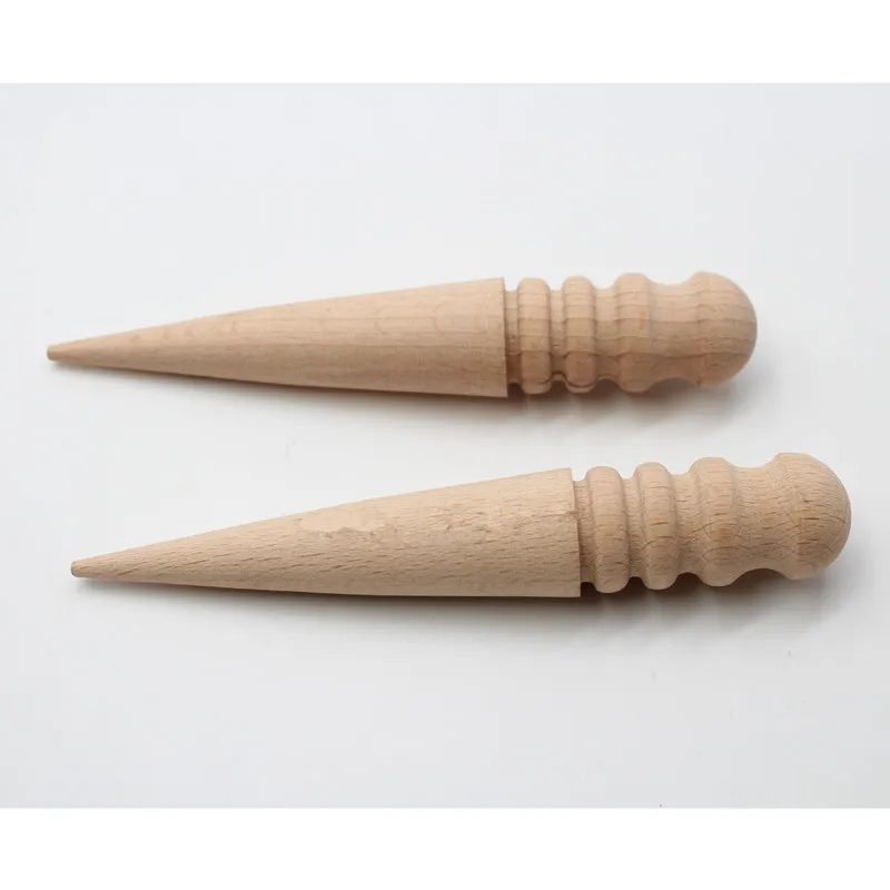 1 шт. Кожа ремесло инструмент кожа края дождевика круглые деревянные полировщик