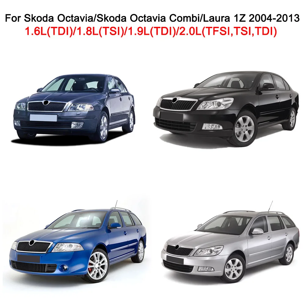 Воздушный фильтр двигателя автомобиля для Skoda Octavia Laura 1Z 2004 2005 2006 2007 2008 2009 2010 2011 2012