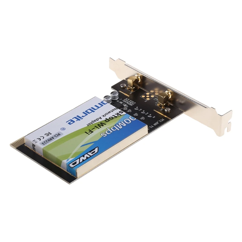 AR9223 PCI 300M 802.11b/G/n беспроводная Wi-Fi карта для настольного ноутбука 6 дБ антенна |