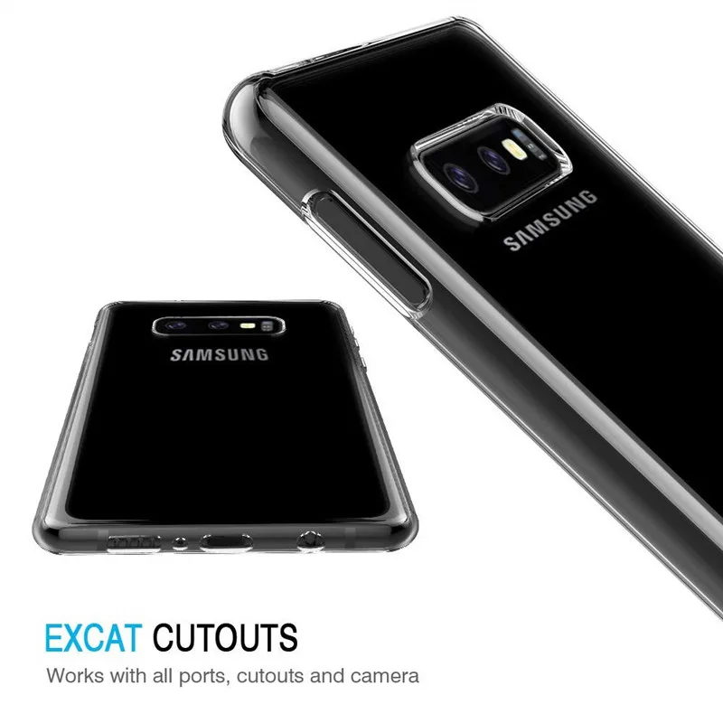 Мягкий ТПУ чехол для Samsung Galaxy A51 A71 A50 A70 A40 A30 M31 A10 прозрачный Note 10 9 8 S10 S9 S8 S20 Plus s10e