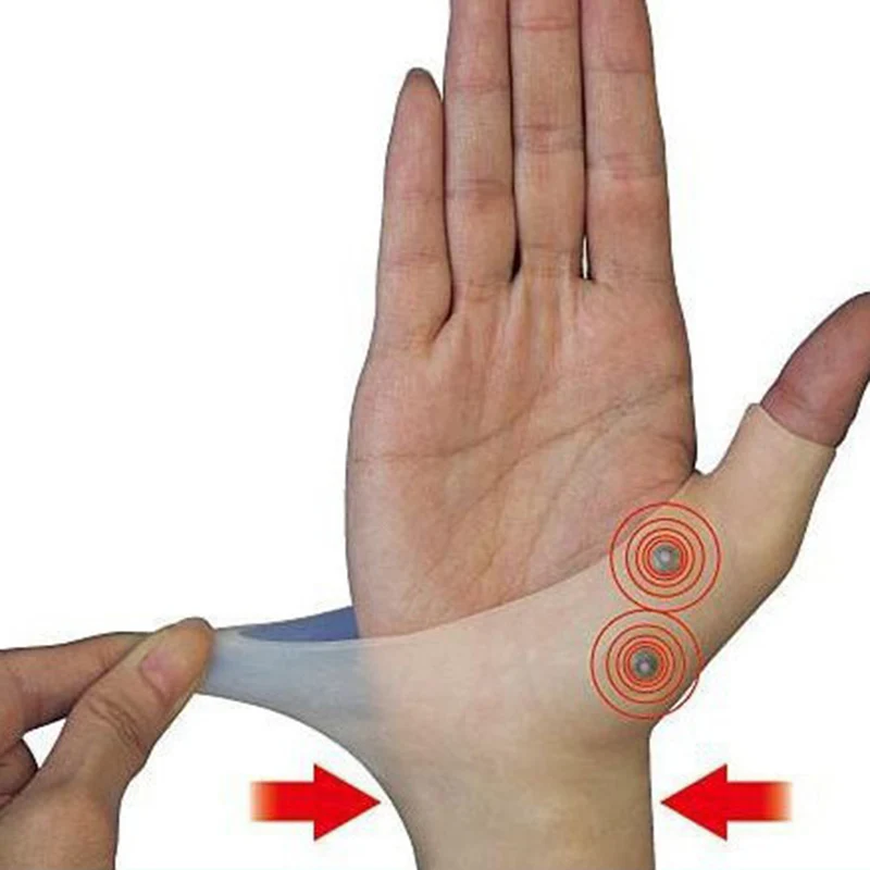 

Magnetic Arthritis Glove Gel Filled Thumbs Hand Wrist Support Compression Glove ASD88