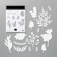 leaf die cutting and cutting dies for cards clear stamps and dies scrapbooking new arrival 2021 metal hollow cutters arts