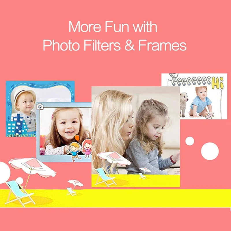 8 Мп детская видеокамера с двумя объективами 2 0 дюйма IPS Sn автоматическая