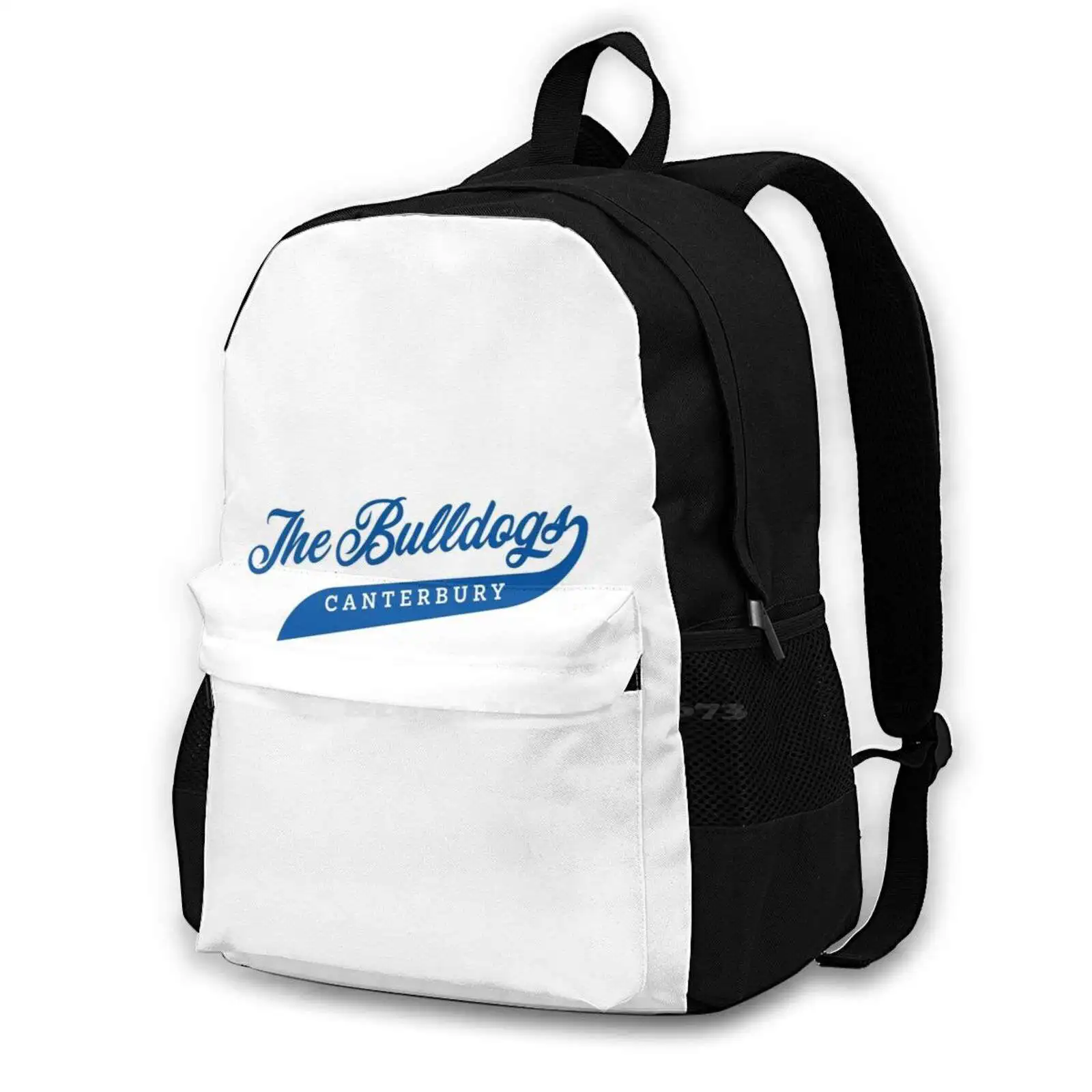 

The Bulldogs - Caterbury Backpack For Student School Laptop Travel Bag Nrl National Rugby League Aussie Australia Aus Footy