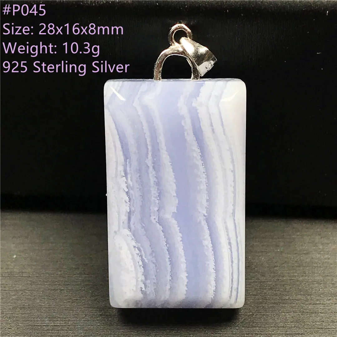 

Natural Agate Pendant For Women Man Healing Crystal Love Gift Stone Silver Water Drop Beads Reiki Gemstone Jewelry AAAAA