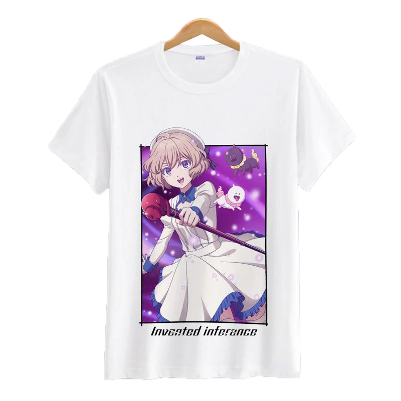 Футболка с изобретенным изображением аниме топы мультяшным рисунком в стиле