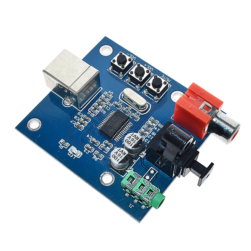 WAVGAT PCM2704 USB DAC USB мощность волоконно-оптический коаксиальный аналоговый выход для Raspberry Pi Raspbian RaspBMC Windows 7 не нужен привод