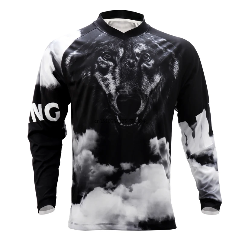 

Men's MTB Motocross Jersey BMX Motorcycle Mountain Bike Moto Wear DH Downhill T Shirt Clothing Maillot Ciclismo Shirt