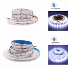 12 В Светодиодная лента 5630 5730 SMD 5 м светодиодов Светодиодная лента Водонепроницаемая Холодная Теплая естественная белая гибкая светодиодная лампа