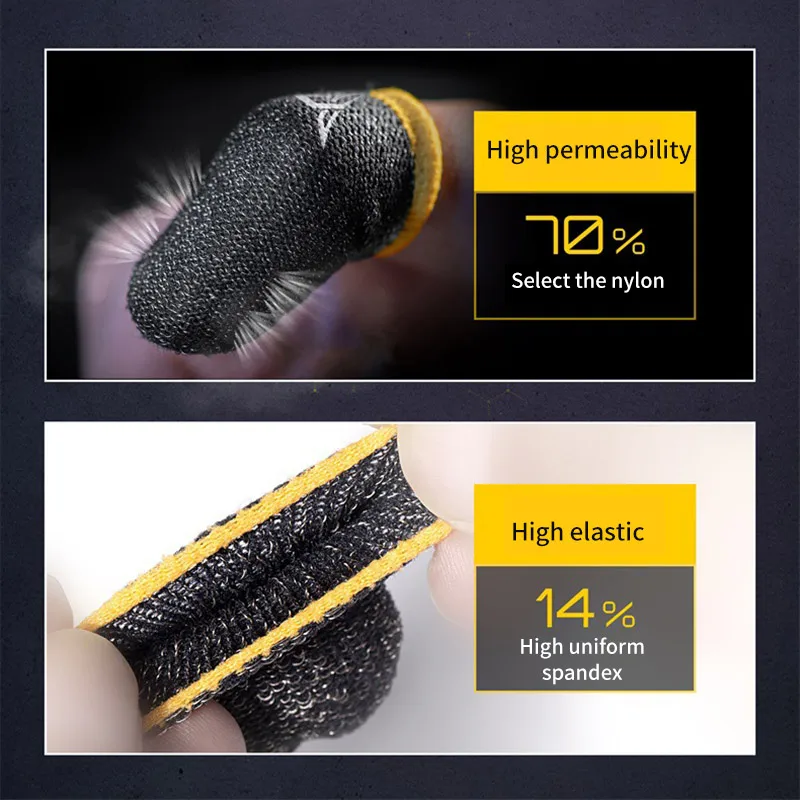 1 пара/2 шт перчатки для игр пальцев сенсорных экранов телефонов PUBG игры