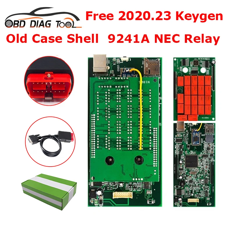 Многофункциональный диагностический инструмент V9.0 2PCB для TCS Pro BT Dual PCB OBD2 ремонта