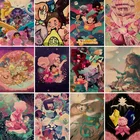 Алмазная живопись, мультяшный Набор для вышивки, аниме, Вселенная Стивена, косплей, 5D, сделай сам, квадратная и круглая Вышивка крестиком, украшение для дома