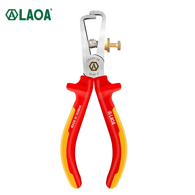 

LAOA VDE Electrician insulated wire stripper Cable stripper High voltage Resistance 1000V German Certification