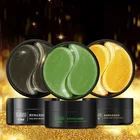 Патчи под глаза коллагеновые золотые увлажняющие для удаления темных кругов и акне, 60 шт.