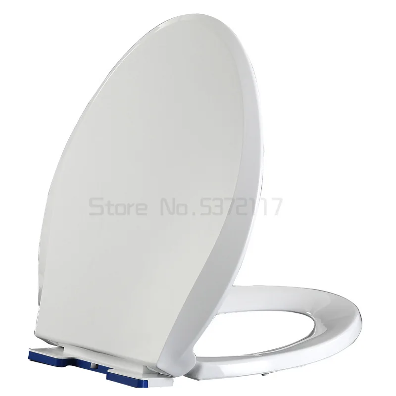 

Elongated U type PP Toilet seat Slow soft Close Quick Release Easy clean length 445mm to 492mm,width 350mm to 370mm GBP17306PU