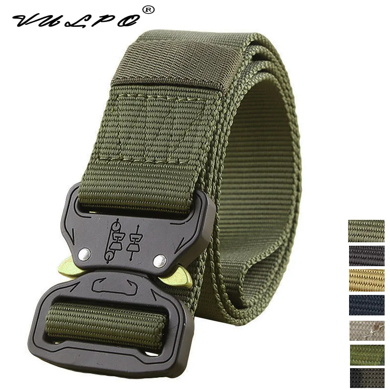 

Тактический нейлоновый ремень с металлической пряжкой