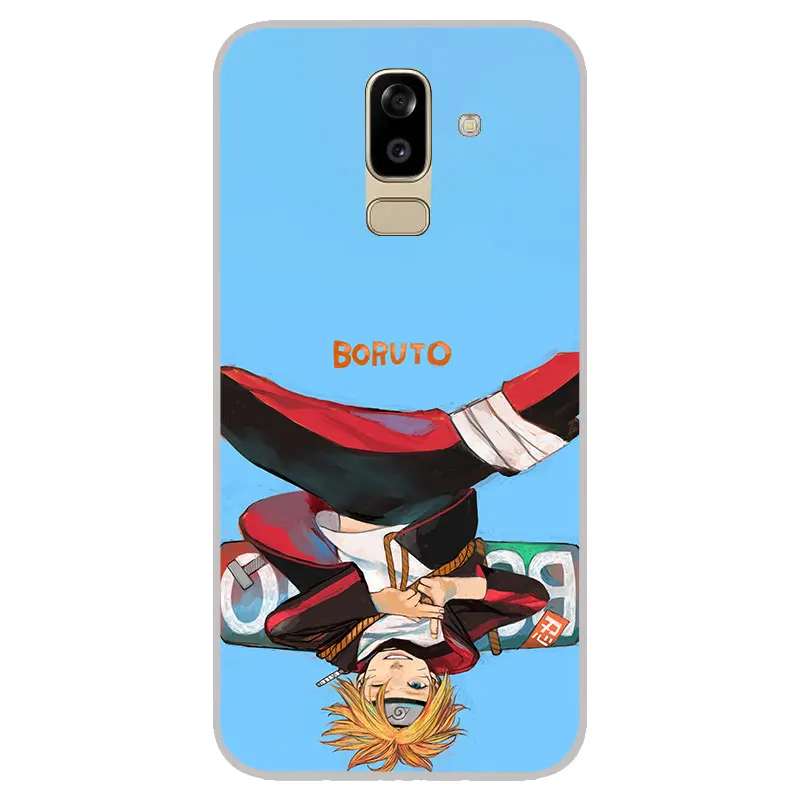 Боруто матовый Силиконовый чехол для Samsung Galaxy J3 J5 J7 A3 A5 A7 2016 2017 ТПУ задняя