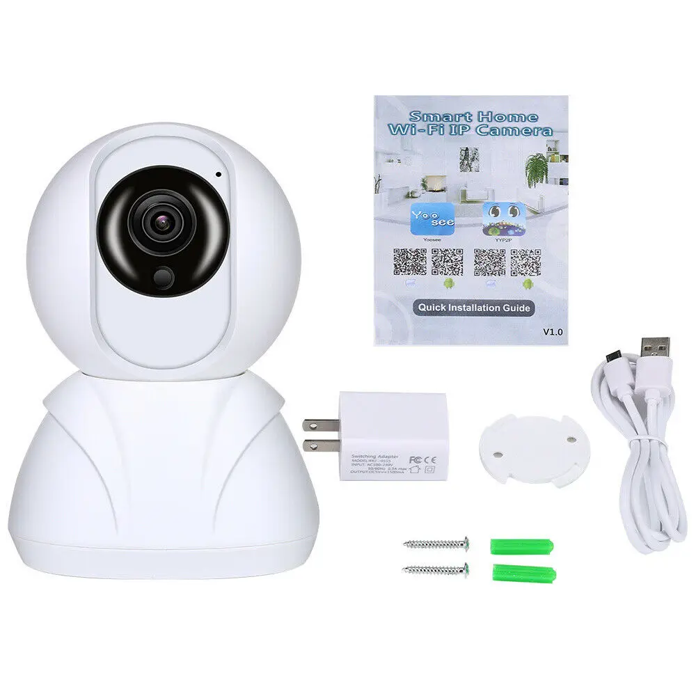 WiFi Беспроводная ip-камера HD 1080P видео безопасность панорамная веб-камера 360