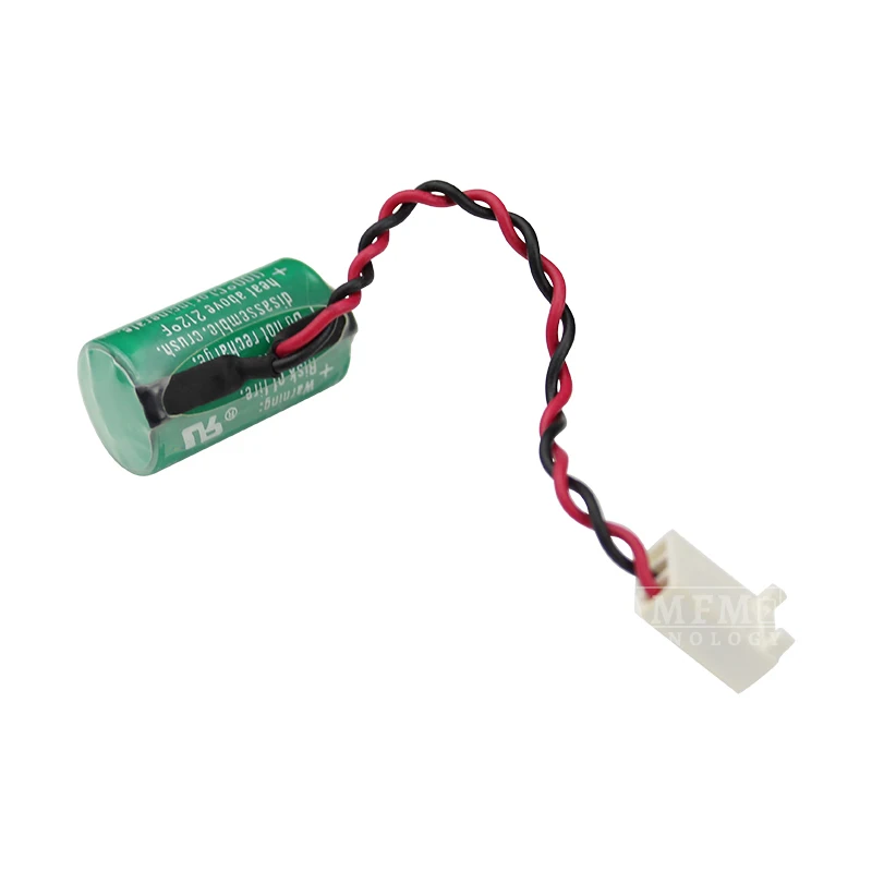 New 2PCS CR1/2AA Electronic Industrial Control PLC CNC Battery CR14250SE 3V Lithium | Электроника