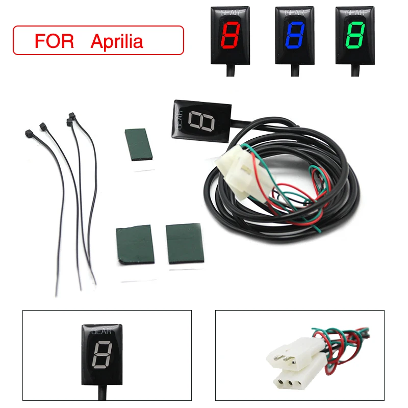 Индикатор переключения передач мотоцикла ZSDTRP 6 Скоростной с вилкой Ecu для Honda Harley