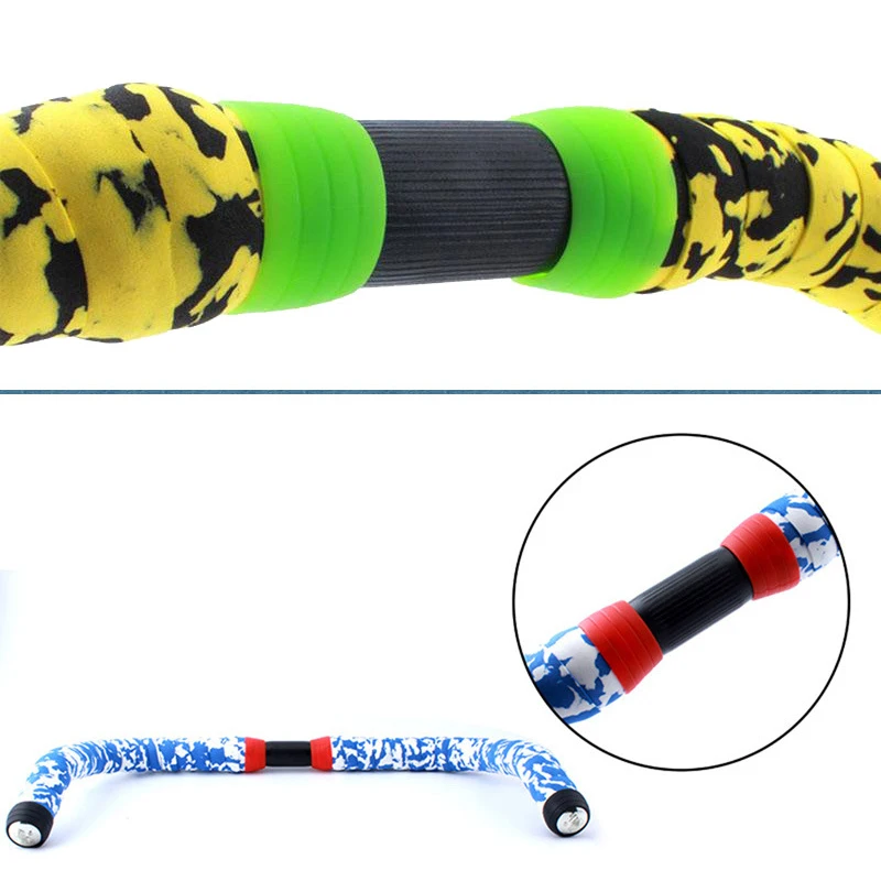 2Pcs Bicycle Handlebar Tape Fixing Loops Road Bike Handle Grip Wrap Holding Rings Cycling Bartape Strap Belt Fasten Sleeve Blue | Спорт и