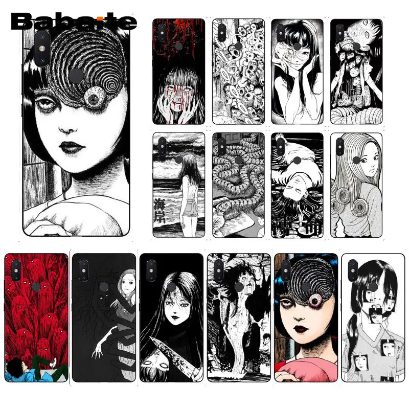 

Babaite Junji Ito Tees Horror Phone Case for Huawei P40 P30 P20Pro P20Lite P30Lite Psmart P10 9lite