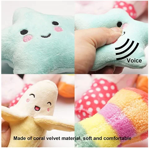 1 шт. плюшевая игрушка-пищалка для питомцев | Игрушки