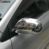for toyota yaris 5dr xp90 2006 2007 2008 2009 2010 2011 chromed side door rearview mirror cover trims car accessories
