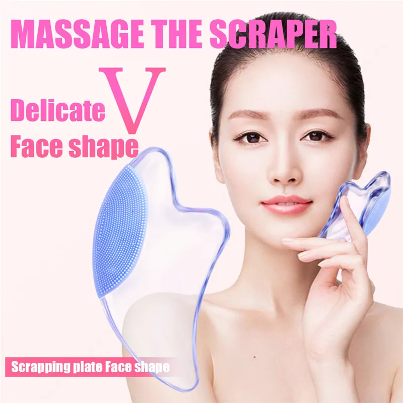 Натуральный кристалл физический гуаша доска скребок Инструмент спа салон