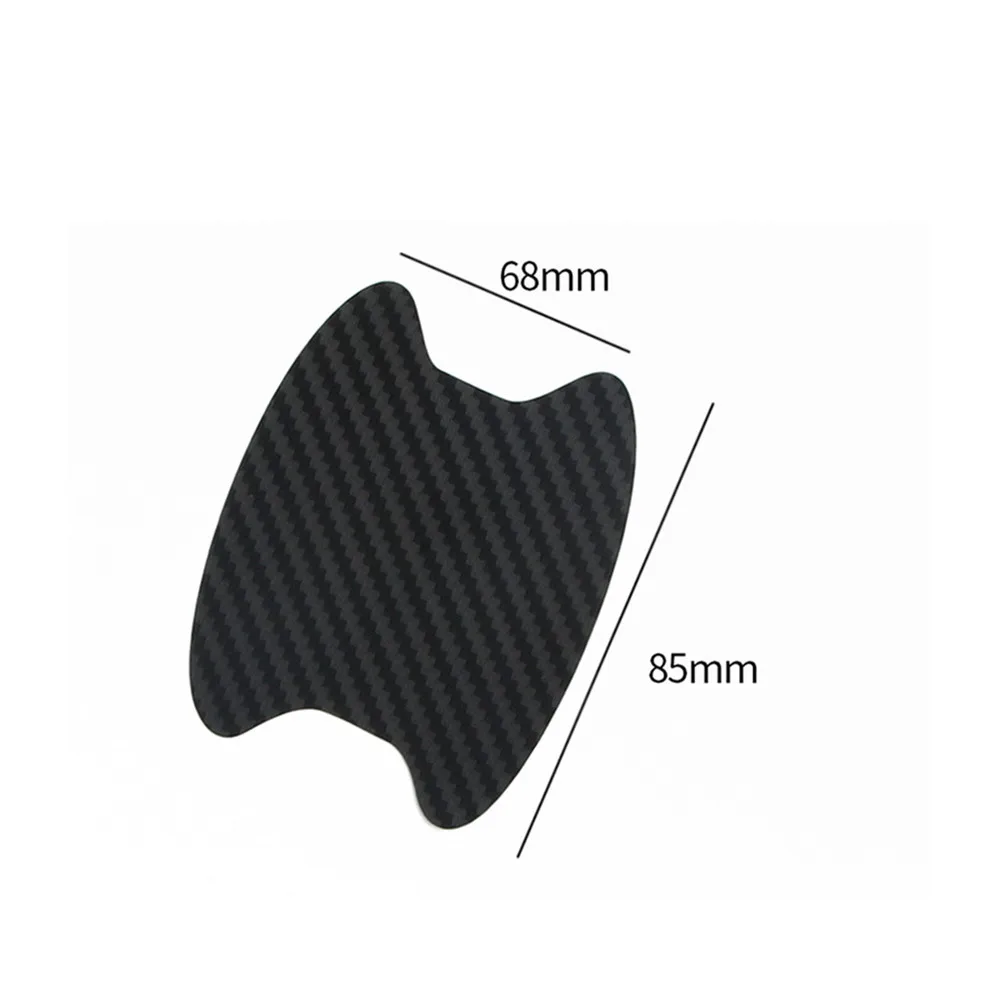 4 шт./лот универсальные невидимые наклейки на дверные ручки автомобиля защитная