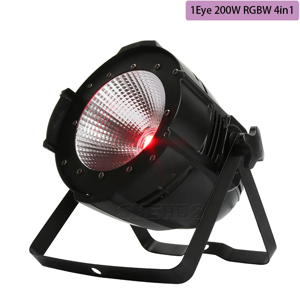 1Eye 200W 4in1 1 шт. 200 Вт COB Stgae светильник 4x100 Вт Led Blinder 100 Вт RGBWA UV 6в1/5в1/4в1/Холодный теплый белый DJ Par Точечный светильник для баров и театров - Цвет: 1Eye 200W 4in1