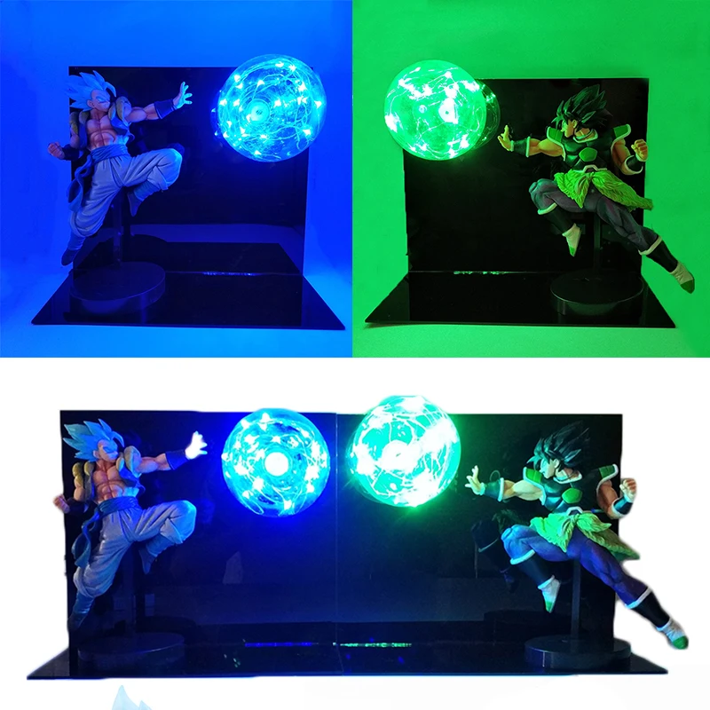 Dragon Ball и super Goku Vegeta Gogeta figulas светодиодный светильник Dragon Ball Лампа Ultra Instinct Goku декоративный ночной Светильник для спальни подарки