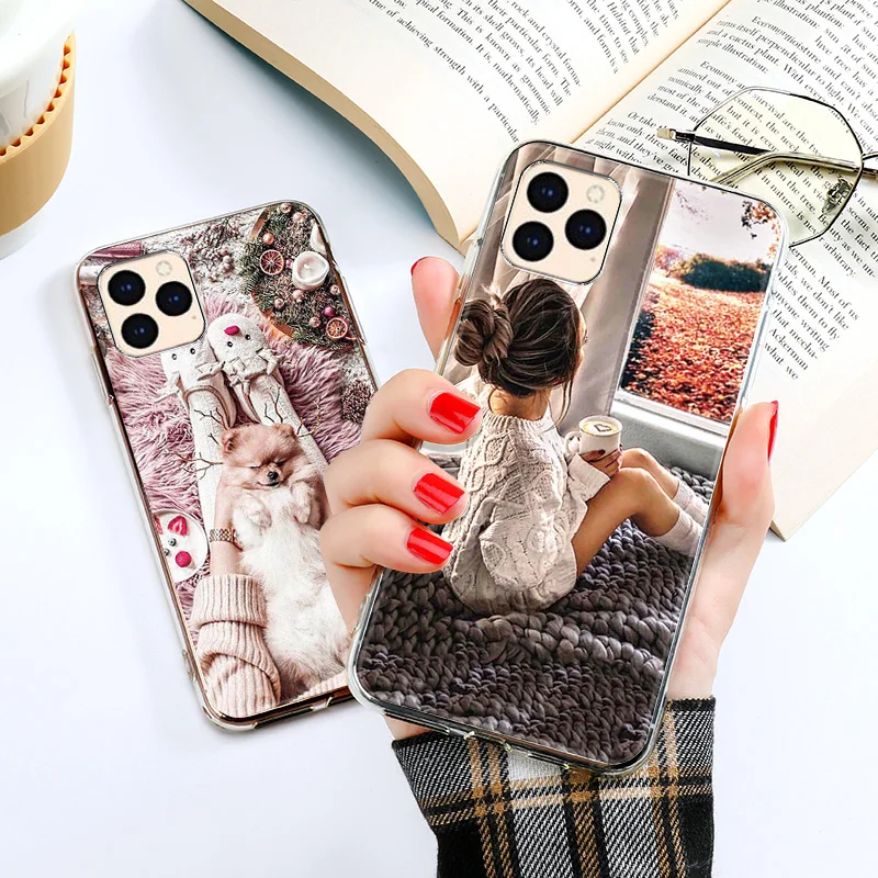 Чехол для телефона iPhone 11 XR iphone 13 Pro Max силиконовый чехол 12 Mini Capa 7 8 X XS 6s Plus SE 2020 чехлы